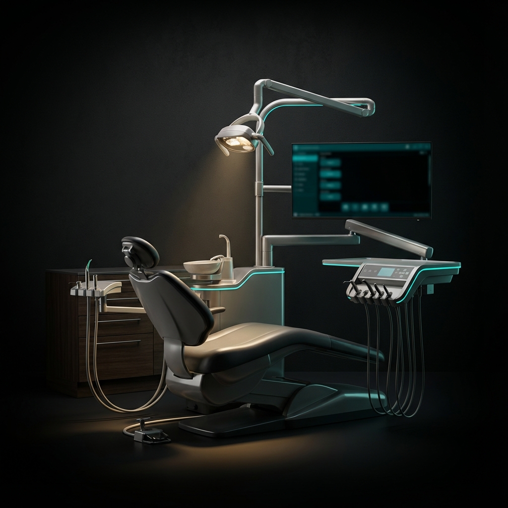 Modern dental operatory with advanced equipment